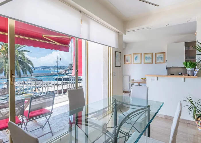 Nice Port Apartment With Sea View Terracce Parking One Bedroom *