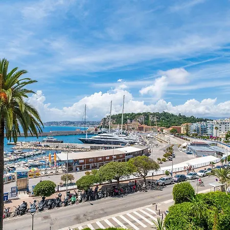 Daire Nice Port Apartment With Sea View Terracce Parking One Bedroom *