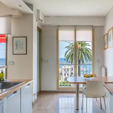 Nice Port Apartment With Sea View Terracce Parking One Bedroom Daire *