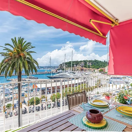 Port With Sea View Terracce Parking One Bedroom Nizza