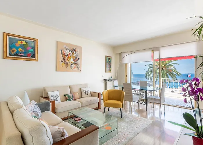 Nice Port Apartment With Sea View Terracce Parking One Bedroom Daire Nice