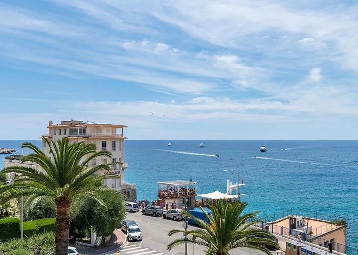 Nice Port Apartment With Sea View Terracce Parking One Bedroom Daire *